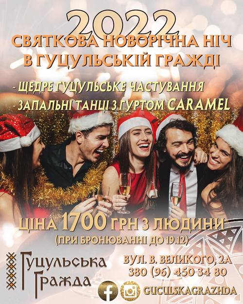 Новий рік 2022 в 
